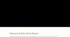 Desktop Screenshot of deergroveresort.com
